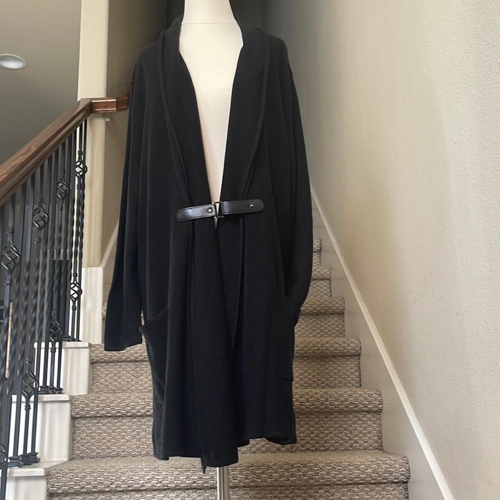 KNIT by Hampshire Studio Sz 2X Cardigan open front shrug
